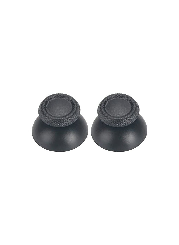 Thumb Grip Joystick Cap for DualSense Controller Replacement (Black)- 4 Pieces