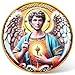 CYOUNG Archangel Gabriel Challenge Coin with Prayer Inspirational Religious Angel Coin for Protection and Blessing 157 Inch Spiritual Gift - Image 2