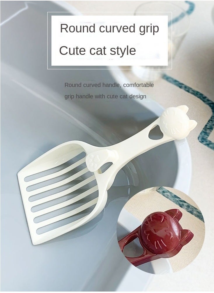 Kidle Long Handle Cat Litter Shovel Sand Shovel Large Hole Shovel Cat Litter Special Tool  - Image 3