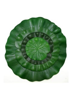 IFAMIO Artificial Floating Foam Lotus Leaves Decor For Pond Aquarium And Stage Realistic Lotus Foliage Green Plant For Fish Pool Decoration Pack Of 8, 4 Sizes (10, 15, 20, 28Cm)  - Image 5