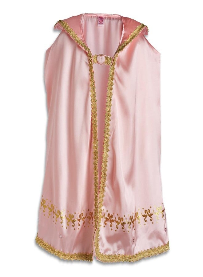 Liontouch - Queen Rosa Cape For Girls | Age 3-8 Years - One Size Fits All | Pink Royal Cloak | Pretend Play Accessory For Dress Up, Royal Costumes & Fancy Dresses For Kids - Image 1