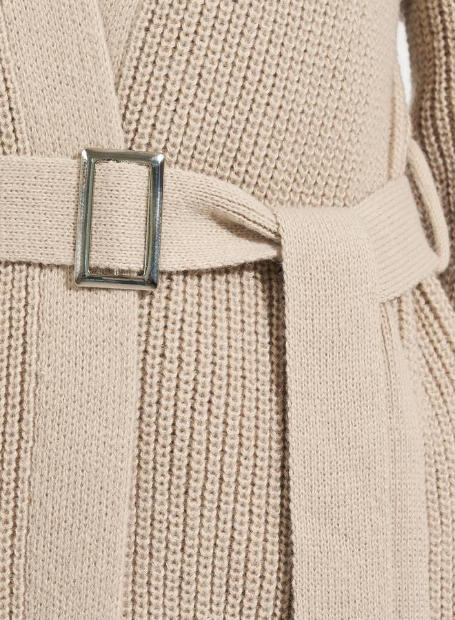 Styli Regular Fit Longline Knit Cardigan  - Image 3