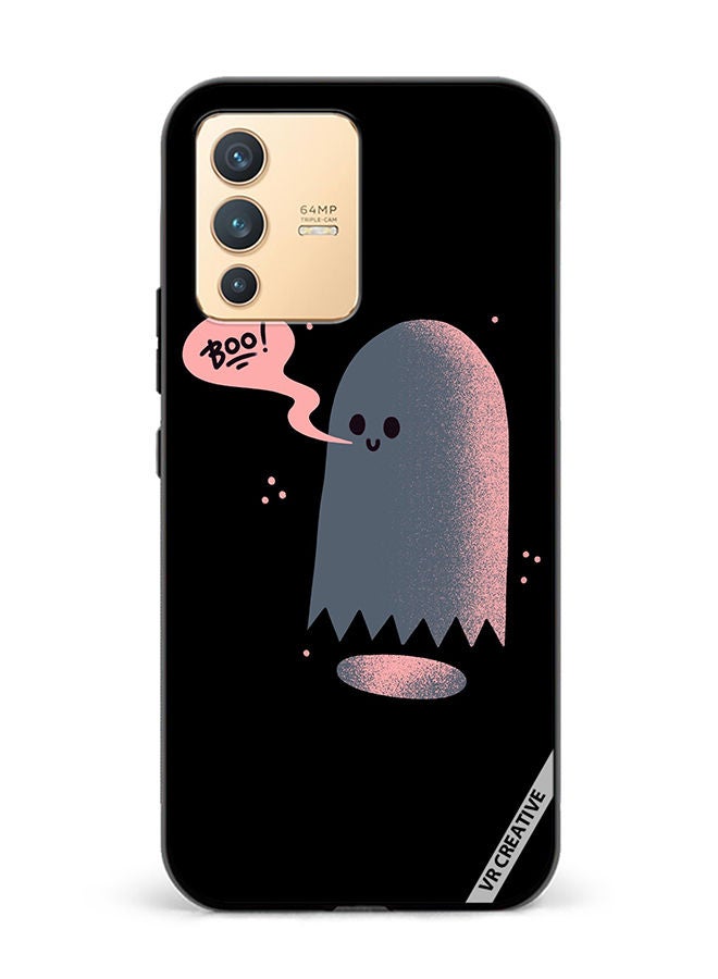 VR CREATIVE Protective Case Cover For Vivo V23 5G Boo Design Multicolour - Image 1