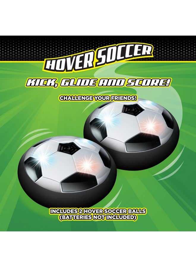 Stomp Rocket Dueling Hover Soccer Ball for Kids - Glides on Smooth Indoor & Outdoor Surfaces with Flashing LED Lights - Soft Foam Bumpers - Sports Toys & Gifts for Boys & Girls - 3+ Year Olds - Image 2