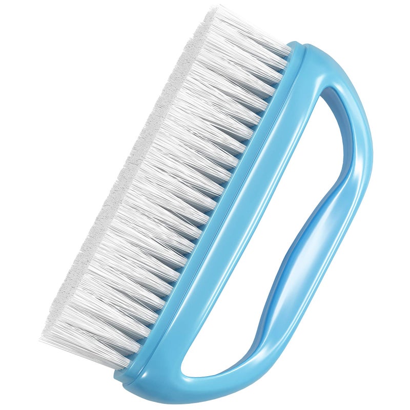 Konex Perfect-Grip Large Hand and Nail Brush 4" X 2-1/4" X 1-1/2" (Blue) - Image 1