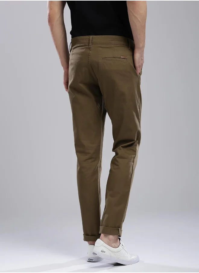 Hubberholme Khaki Pants For Men