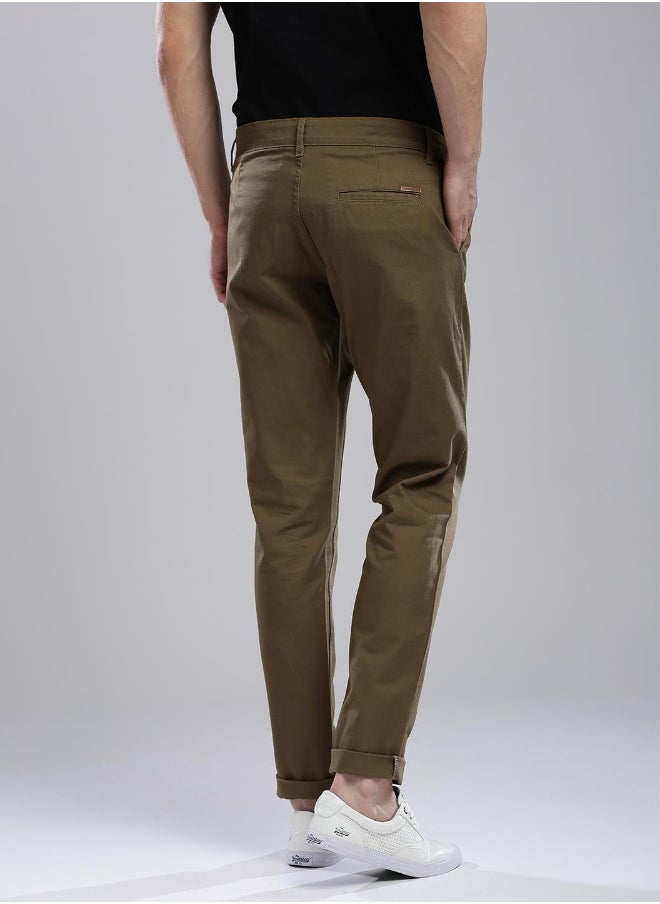 Hubberholme Khaki Pants For Men  - Image 4