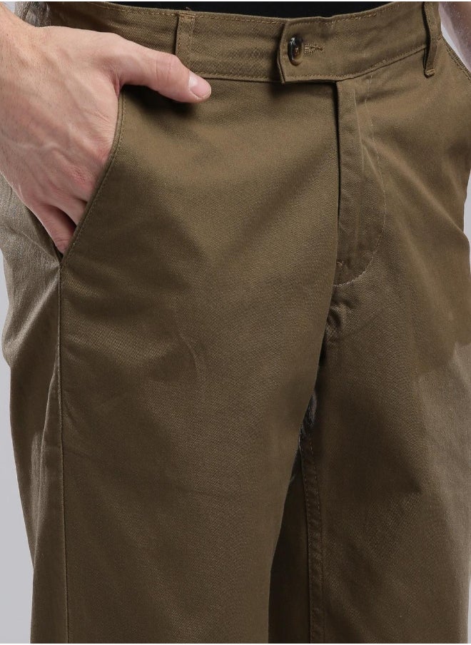 Hubberholme Khaki Pants For Men  - Image 5