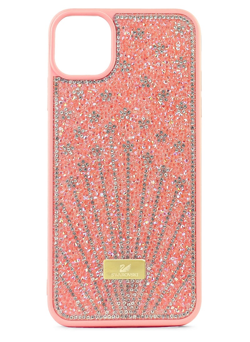 Case For iPhone 13 Pro Max Case Glitter Sparkle Diamond Crystal Bling Case with Bling Ultra Thin Lightweight Full Body Shockproof Anti-Scratch Protective Cover (Pink)