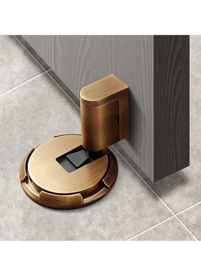 Heavy Duty Magnetic Door Stopper Adjustable Door Holder Punch-Free Adhesive Furniture Door Hardware Mechanical 