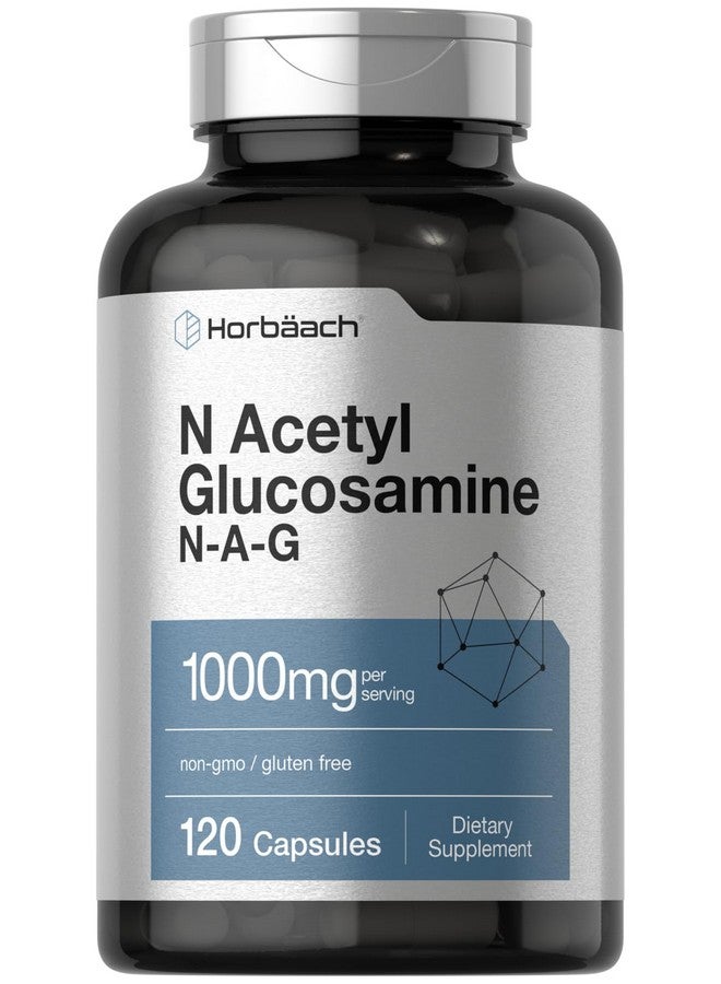 Horbäach Horbaach N-Acetyl Glucosamine 1000 mg | 120 Capsules | N-A-G Supplement Pills | Non-GMO & Gluten Free - Image 1