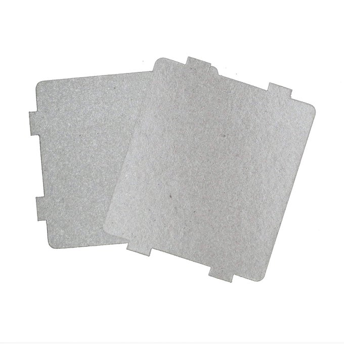2 PCS MICROWAVE OVEN PARTS MICA SLICE SUPER THICK HEAT INSULATION ACCESSORIESWAVEGUIDE COVER FOR FRIGIDAIRE 5304464061