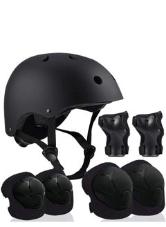 MIXDE Adjustable Helmet for Ages 5-16 Kids Toddler Boys Girls Youth,Protective Gear with Elbow Knee Wrist Pads for Multi-Sports Skateboarding Bike Riding Scooter Inline skatings Roller Skate  - Image 1