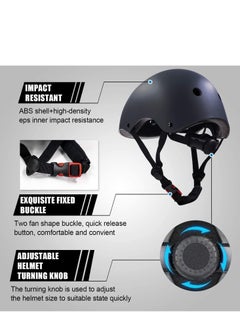 MIXDE Adjustable Helmet for Ages 5-16 Kids Toddler Boys Girls Youth,Protective Gear with Elbow Knee Wrist Pads for Multi-Sports Skateboarding Bike Riding Scooter Inline skatings Roller Skate  - Image 3