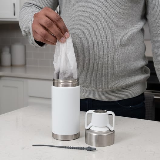 Toddy Go Brewer (Stainless and White) - Image 2