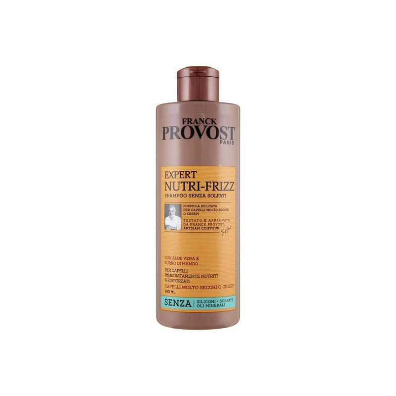 شامبو فرانك بروفو NutriFrizz للشعر الجاف جداً والمجعد 400 مل 135 أونصة سائلة 1 وحدة صنع في إيطاليا