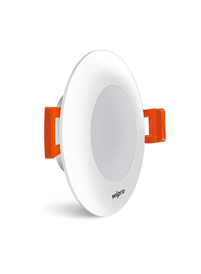 Wipro Garnet 3W Led Mini Downlight for Home & Cabinet| Cool Day White (6500K) | Compact Design with 120° Beam Angle | Recessed Down Light for False Ceiling | Cutout - 2.3 Inch | Pack of 12 - Image 4