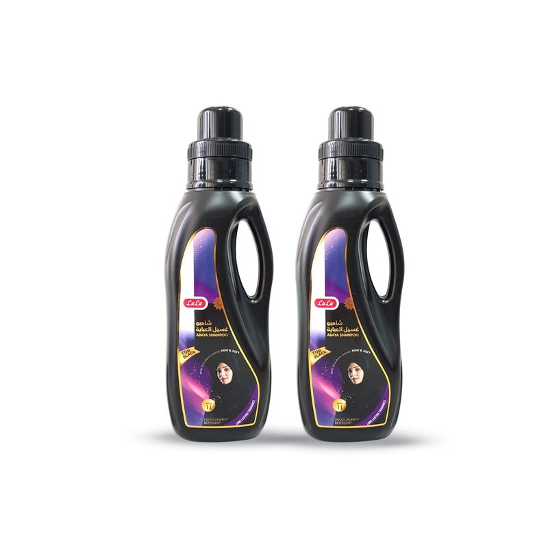LuLu Abaya Shampoo For Black 2 x 1 Litre