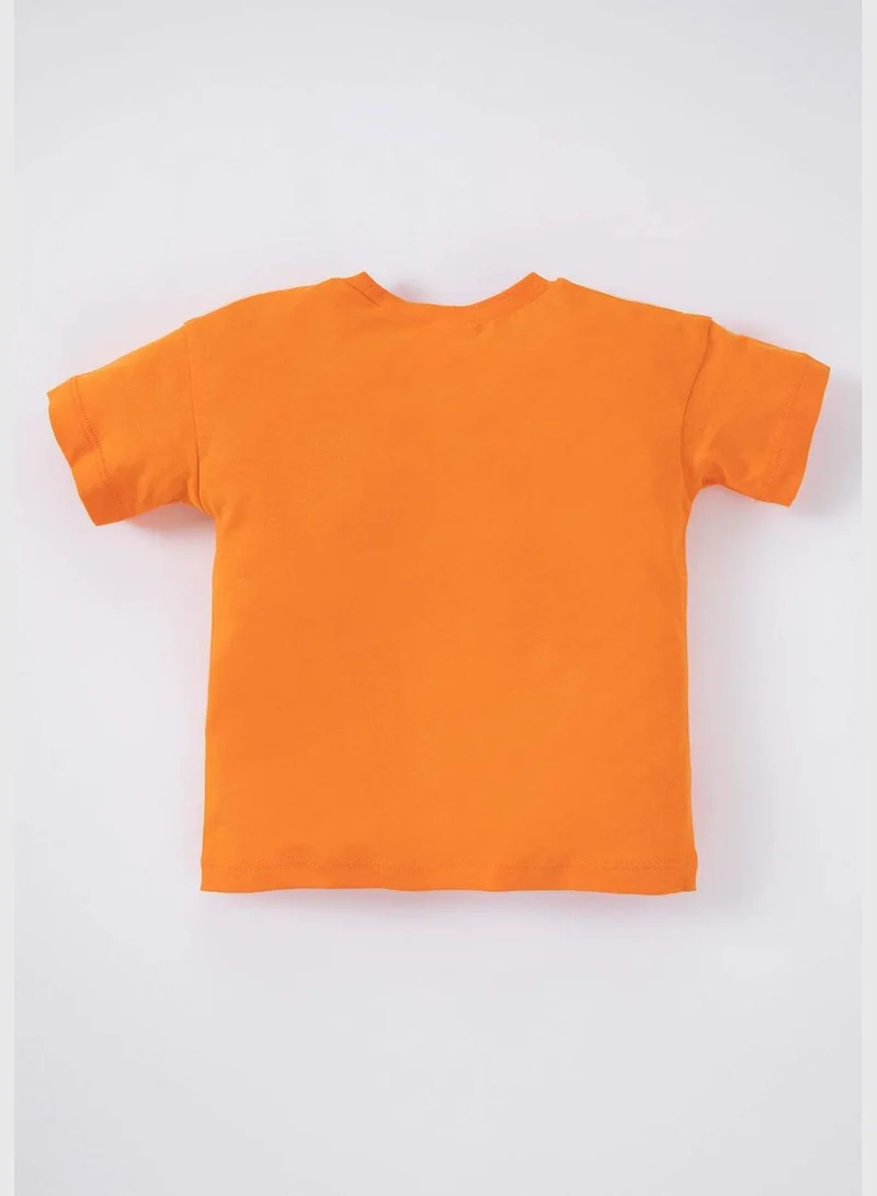 ديفاكتو BabyBoy Short Sleeve Knitted Short Sleeve T-Shirt