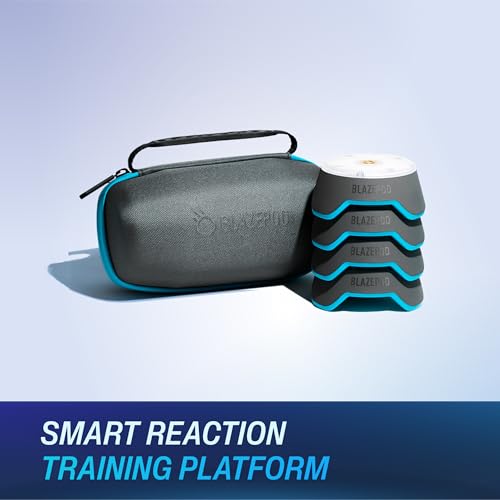 BlazePod Soccer Reaction Training Kit – 4 Smart Light Pods for Speed, Ball Control & Game IQ – Football Reflex Training for Players & Coaches – App Access Included - Image 3