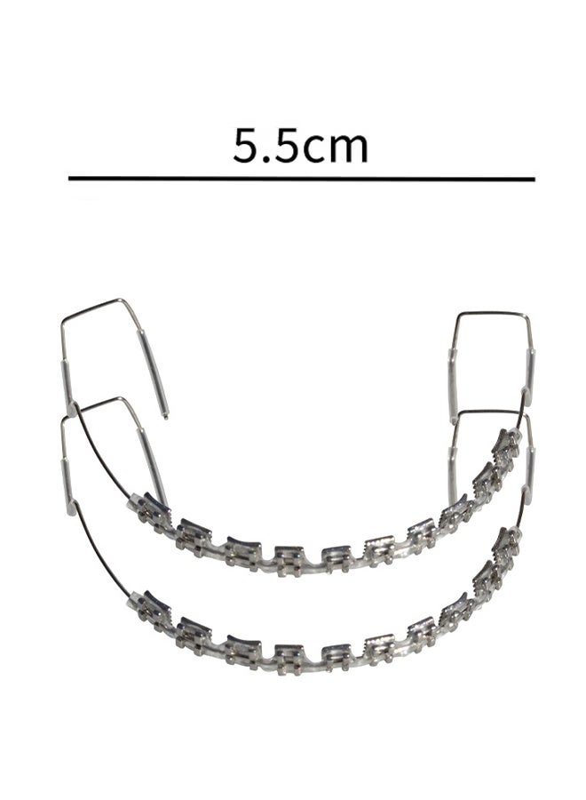 أقواس معدنية للطب الباطني، أقواس معدنية وربطات طب الأسنان، أدوات تدريبية للطلاب - شفافة - Image 2