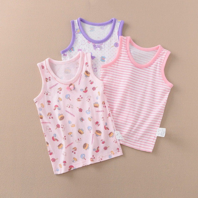 Children'S T-Shirt Short-Sleeved Girl'S Cartoon Summer All-Match Base Songyou Xisongwu New Japanese Breathable Mesh - Image 1