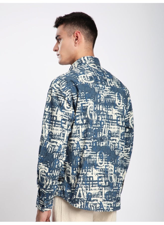 Savoy Blue Crush Print Shirt - pzsku/Z0F6D745C9A3E0BEA66B3Z/45/_/1738047926/2e3f8b10-45a6-430e-9709-977f2b644b1e