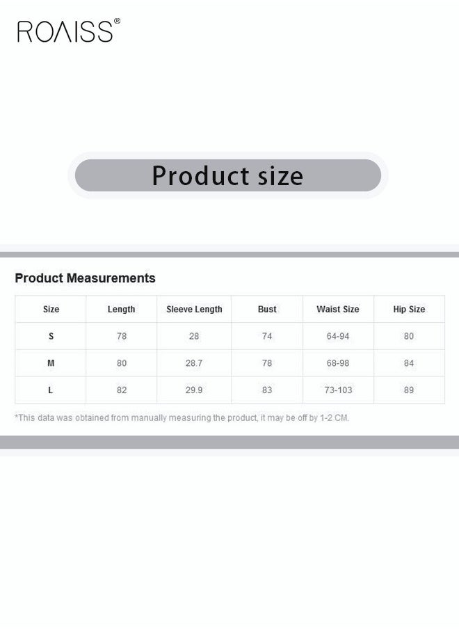 roaiss Women One Piece Swimsuit Color Block Surf Clothes Short Sleeve Swimwear Conservative Beachwear Bathing Suit Sports Suits Jumpsuit  - Image 5