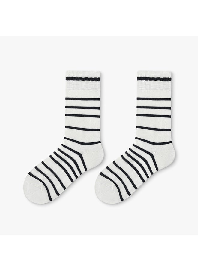 KUYING Fashion Anti Slip Breathable Sports Socks Four Piece Set 