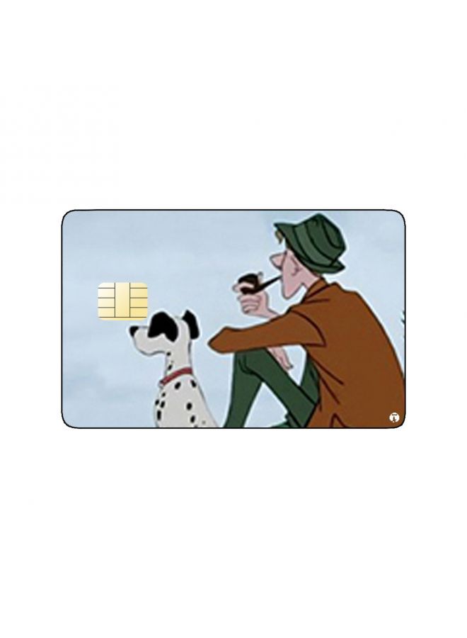 RKN PRINTED BANK CARD STICKER Animation Roger And Pongo From 101 Dalmatians By Disney - Image 2