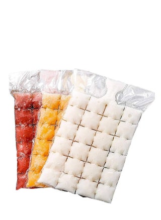 Self-Sealing Disposable Ice Cube Bags, 10 Pack 240 Ice Cubes, Designed for Cooling Drinks and Food, Flexible, Transparent, Spillproof, Easy to Stack and Release - pzsku/Z0F6D9919E7F8407B8F0BZ/45/1742906087/b98d40d7-f20c-4c79-b5f0-ccf076542c25