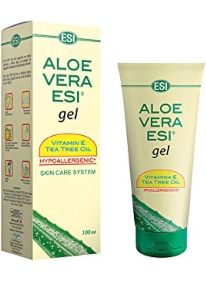 ESI Aloe Vera Gel With Vitamin E + Tea Tree Oil - Image 1