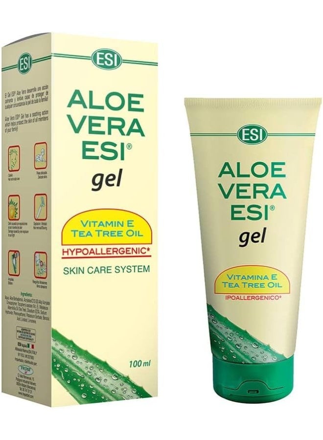 ESI Aloe Vera Gel With Vitamin E + Tea Tree Oil - Image 3