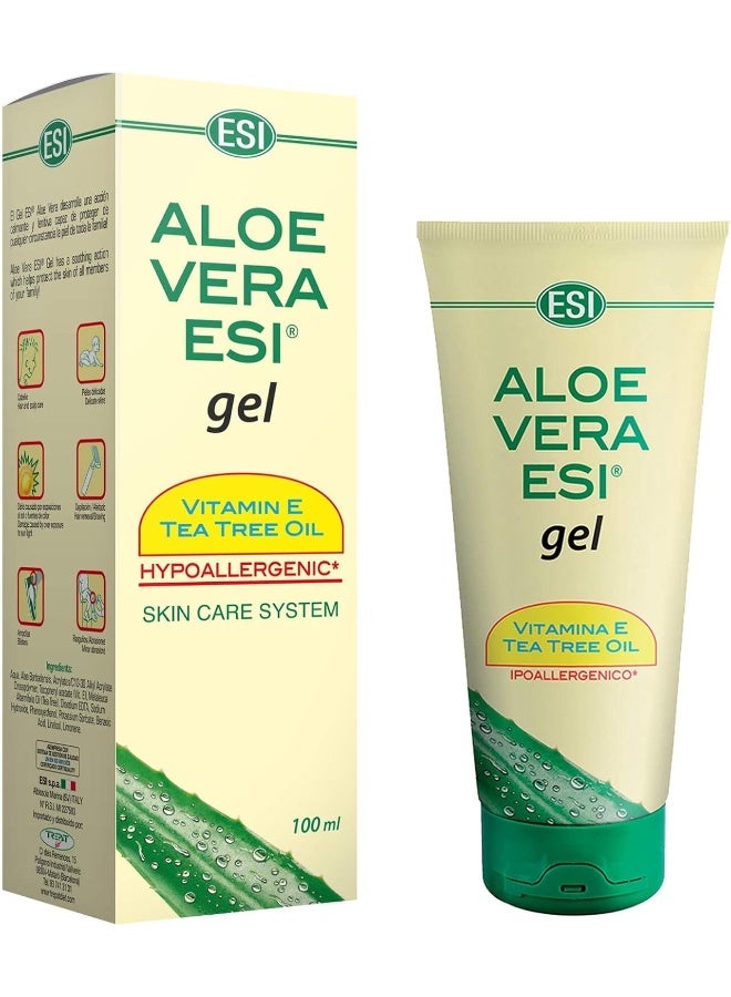 ESI Aloe Vera Gel With Vitamin E + Tea Tree Oil - Image 2