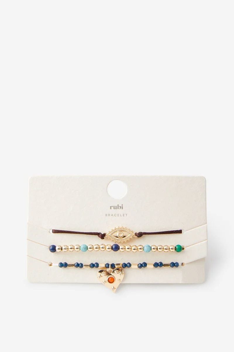 روبي سوار متعدد القطع