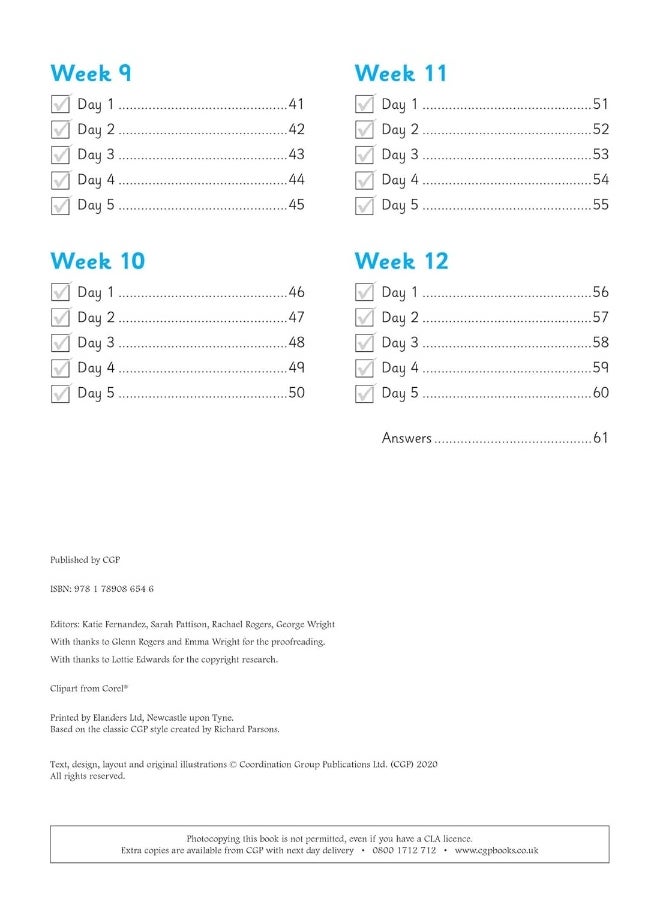 null - KS2 Maths Year 4 Daily Practice Book: Summer Term - Image 1