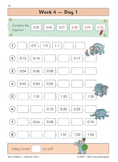 KS2 Maths Year 4 Daily Practice Book: Summer Term  - Image 5