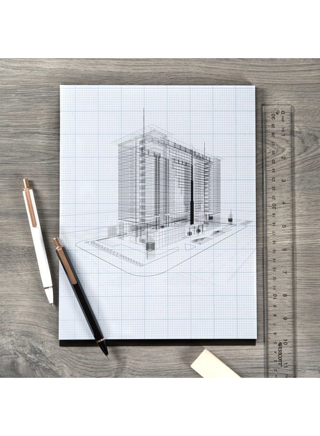 Bienfang Designer Grid Paper Pad, 4x4 Grid, 11" x 17" - Image 5