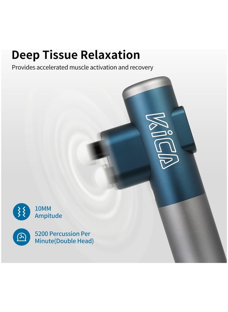 KiCA - Pro Double-head Massage Gun Deep Tissue Percussion OLED Touch Screen - Image 1