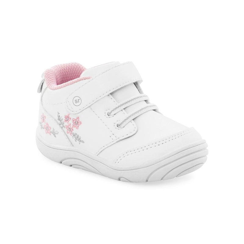 Stride Rite 360 Baby Girls Sr Taye 2.0 First Walker Shoe, Pink, 6 Toddler US - Image 1