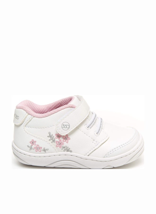 Stride Rite 360 Baby Girls Sr Taye 2.0 First Walker Shoe, Pink, 6 Toddler US - Image 1