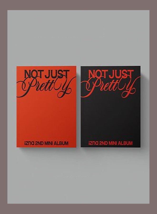 Koread izna Not Just Pretty 2nd Mini Album (Photobook - Racecar Ver. (Black)) - Image 1