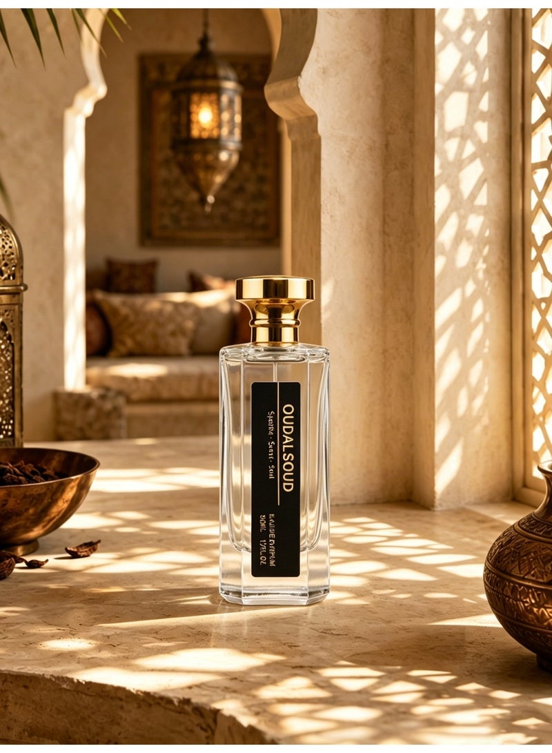 أود أل سعود عطر Incense Oud (أو دو بارفان) 50 مل / تركيز عطري 25% / رائحة شرقية خشبية للرجال والنساء / هدية مثالية لرمضان وعيد الحب - Image 2