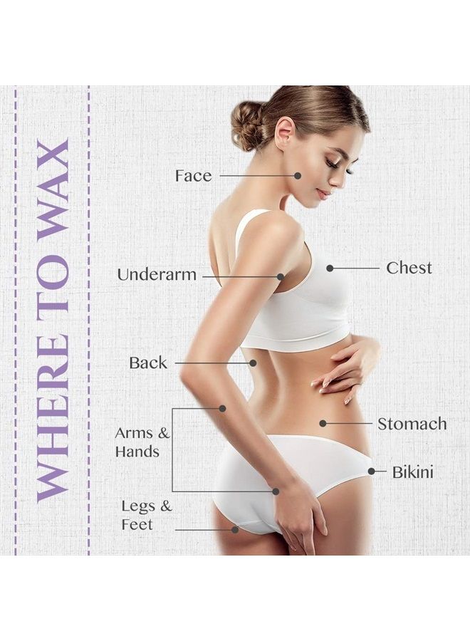 Satin Smooth Honey Hair Removal Wax with Argan Oil 14oz. - Image 3