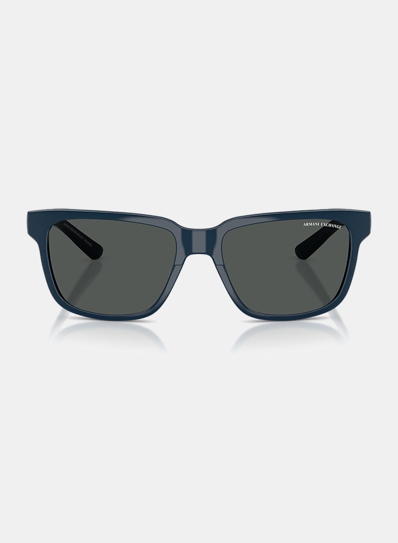 Armani Exchange Men Full Rim Square Sunglasses 0AX4026S 56 - Image 2