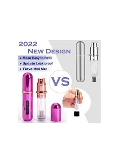 ORiTi Portable Perfume Spray Container Bottle Travel Perfume Scent Pump Case Fragrance Empty Spray Bottle for Traveling and Outgoing 8 PCS  - Image 2