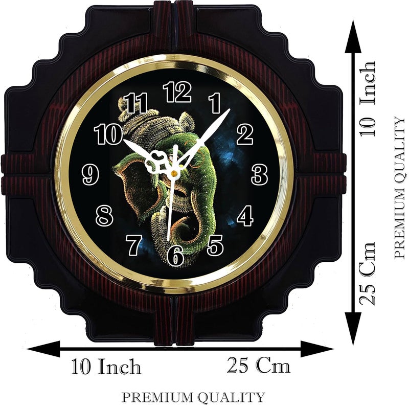 Craftication Wall Clock for Home Decor Decorative Designer Clocks Analog Hanging Wall Clock for Living Room Bedroom Kitchen Office DS9 - Image 5