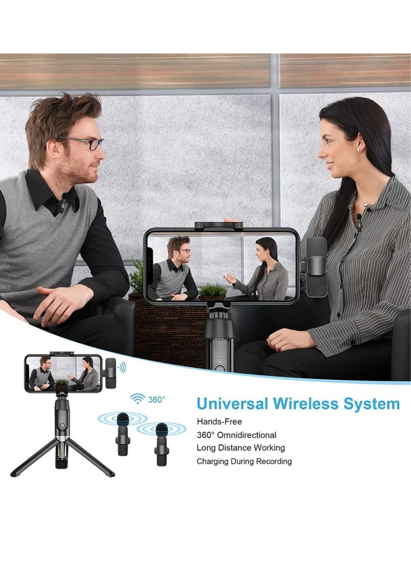 Wireless Lavalier Microphone for iPhone iPad, Plug-Play Wireless Mic for Recording, Live Stream, YouTube, TikTok, Facebook - Image 4