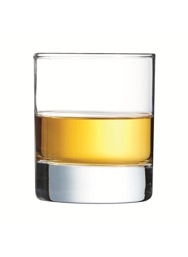 Arcoroc’s Islande Tumbler Glass Set 20cl Clear Tempered Glass Cups Set of 6, Premium French Made Drinking Glasses for Water Juice Soft Drinks Whiskey Cocktails, Heavy Base Multipurpose Tumblers for Home Kitchen Restaurant Café Hotel Buffet Bar, Durable Tempered Glassware with Elegant Straight Design, Professional Beverage Glasses for Daily Use and Hospitality Service, Dishwasher Safe Clear Glass Cups for Cold Drinks Spirits and Mixology, High Quality Arcoroc Glassware Made in France, Islande Model Classic Bar Glasses for Modern and Traditional Tables - Image 4