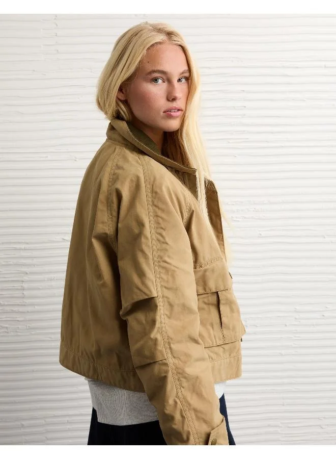 امريكان ايجل جاكيت قصير بتصميم عملي